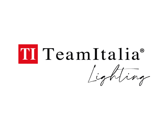 Logo von Team Italia – italienischer Hersteller moderner Beleuchtung